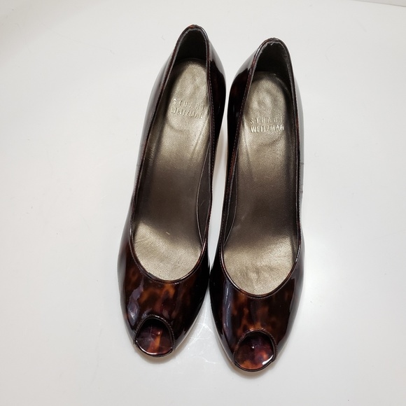 💥Stuart weitzman marble open toe heels - Picture 6 of 6